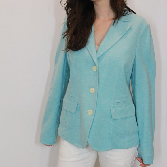 RIANI Powder Blue Blazer - Size 14 - Picture 5 of 12